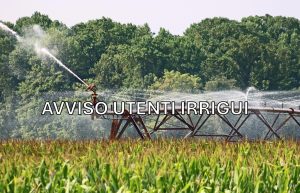 AVVISO AGLI UTENTI IRRIGUI